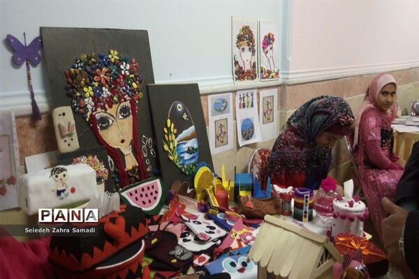 بازارچه مدرسه فاطمیه شهرستان ملارد