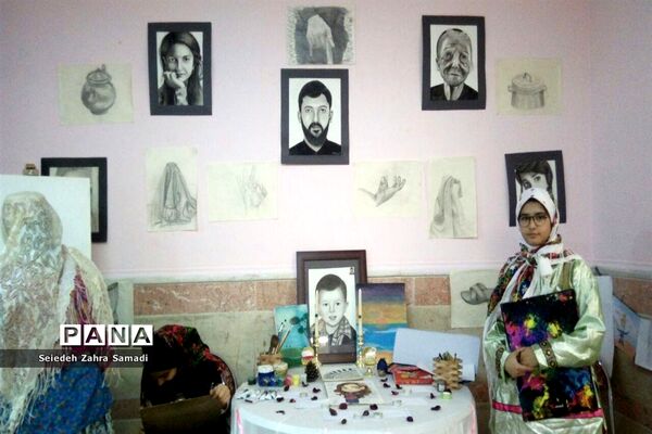 بازارچه مدرسه فاطمیه شهرستان ملارد