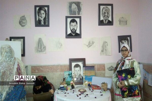 بازارچه مدرسه فاطمیه شهرستان ملارد
