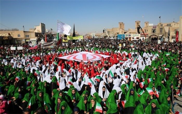 بیانیه پیشتازان سازمان دانش‌آموزی استان یزد به مناسبت 22 بهمن