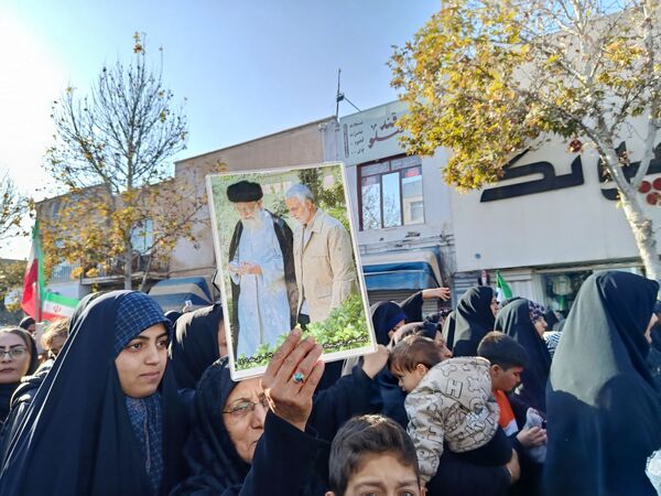 راهپیمایی میثاق با ولایت و محکوم نمودن اغتشاشات گروه های تروریستی در کاشمر