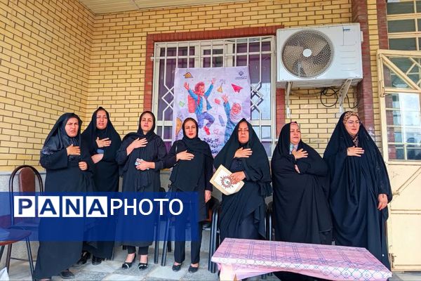 مانور بازگشایی مدارس در باشت 