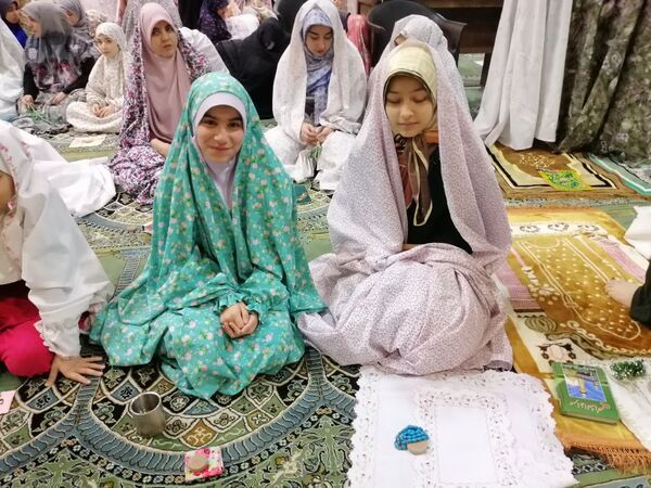 حضور پرشور دانش‌آموزان منطقه پردیس در اعتکاف سال ۱۴۰۳