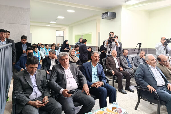 آیین بهره‌برداری از فضای آموزشی با مشارکت مردم در شیراز