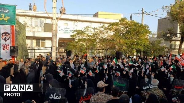 رزمایش جانفدایان ایران در شهرستان بیرجند