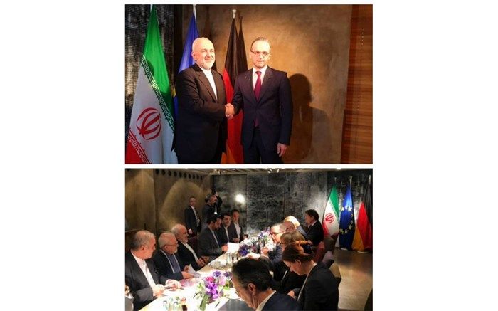 دیدار ظریف با همتای آلمانی‌اش