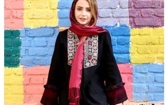 تصویری از خانم بازیگر با ریش و سبیل مردانه