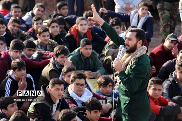 اردوی راهیان نور دانش‌آموزان پسر مازندران