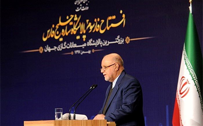 زنگنه: جهش تاریخی تولید بنزین کشور در طول ۵ سال محقق شد