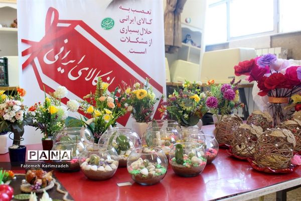 افتتاح نمایشگاه کارآفرینی دانش‌آموزان با نیازهای  ویژه دبستان و دبیرستان پیوند ناحیه 2 تبریز