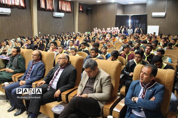 بازدید رئیس سازمان دانش آموزی فارس از منطقه درودزن