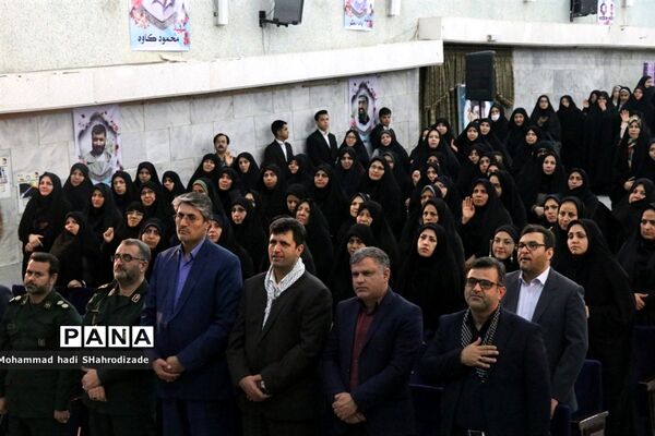 تکریم دردانه‌های شهدای مدافع حرم