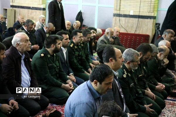 دیدار رئیس سازمان بسیج مستضعفان با آیت‌الله شاهچراغی