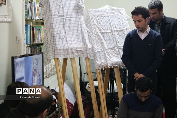 دیدار سردار غیب‌پرور با خانواده شهید «عباس دانشگر»