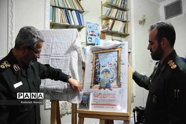 دیدار سردار غیب‌پرور با خانواده شهید «عباس دانشگر»