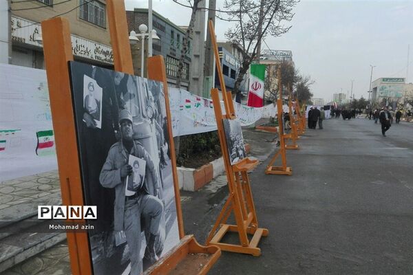حضور تشکل‌های دانش‌آموزی در راهپیمایی 22 بهمن