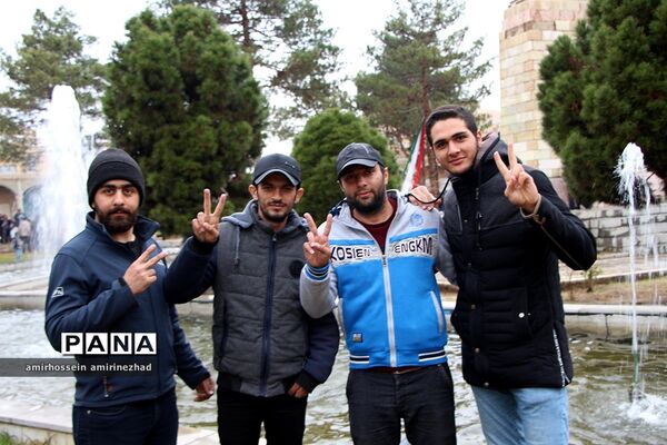جشن چهل سالگی انقلاب در یزد