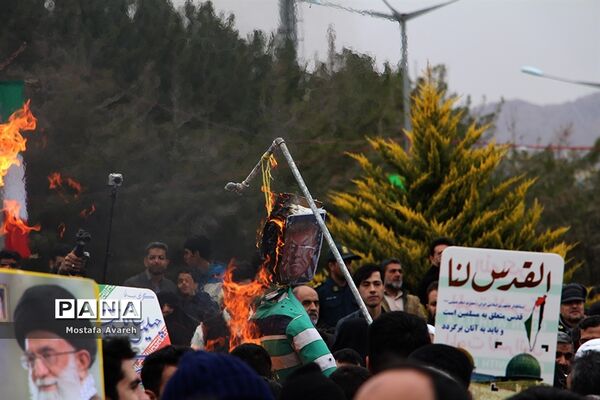 مراسم راهپیمایی 22 بهمن در شهرستان بیرجند