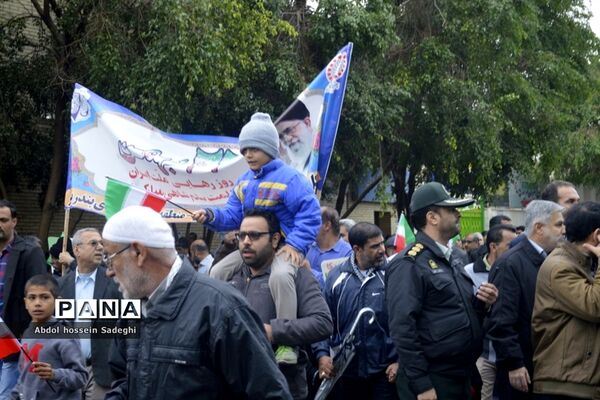 مراسم راهپیمایی 22 بهمن در بوشهر -2