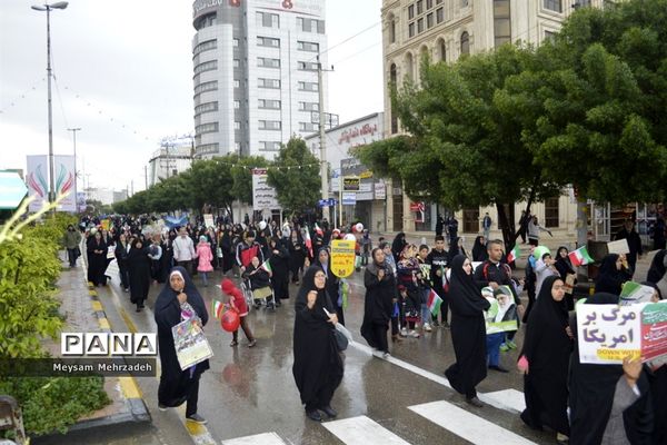 مراسم راهپیمایی 22 بهمن در بوشهر-3