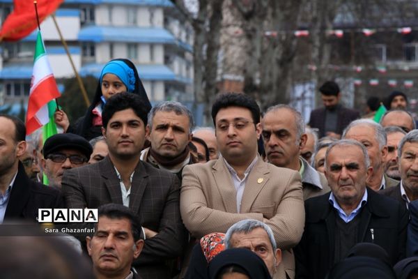 راهپیمایی ۲۲ بهمن در ساری