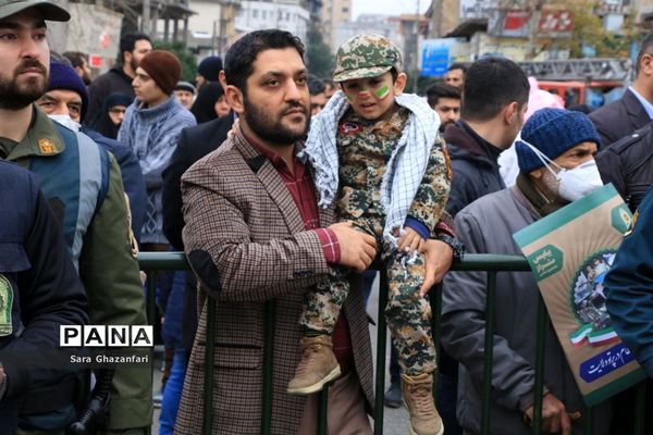 راهپیمایی ۲۲ بهمن در ساری