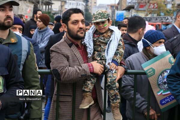 راهپیمایی ۲۲ بهمن در ساری