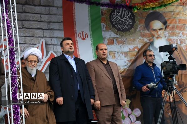 راهپیمایی ۲۲ بهمن در ساری