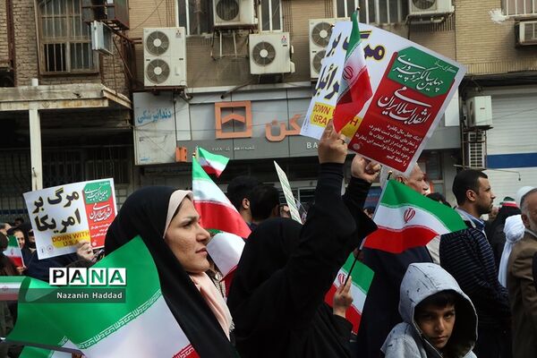 چهلمین راهپیمایی 22 بهمن در اهواز