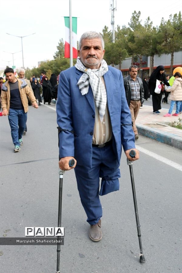 حضور پرشکوه مردم بیرجند در راهپیمایی22بهمن