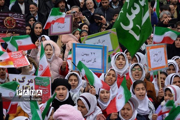 راهپیمایی عظیم  چهلمین سالگرد جمهوری اسلامی ایران در شهریار