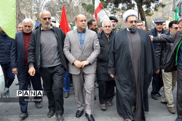 راهپیمایی عظیم  چهلمین سالگرد جمهوری اسلامی ایران در شهریار