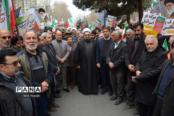 راهپیمایی عظیم  چهلمین سالگرد جمهوری اسلامی ایران در شهریار