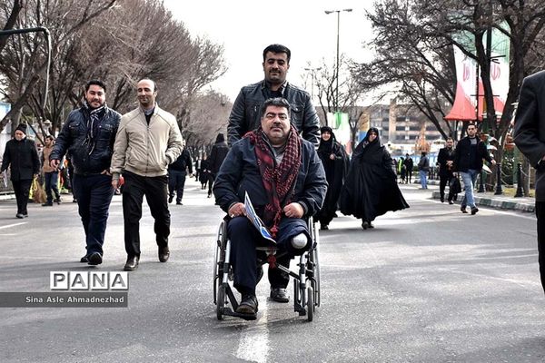 راهپیمایی 22 بهمن ماه در تبریز-1