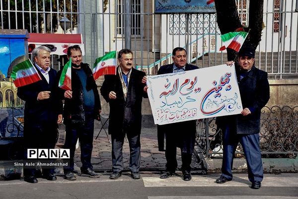 راهپیمایی 22 بهمن ماه در تبریز-1