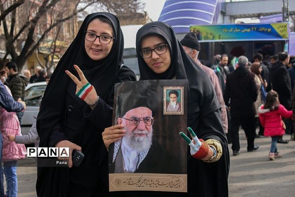 راهپیمایی 22 بهمن ماه در تبریز-2