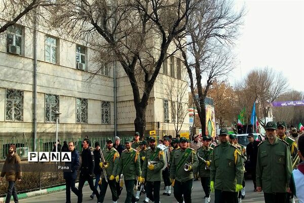 راهپیمایی 22 بهمن ماه در تبریز-2