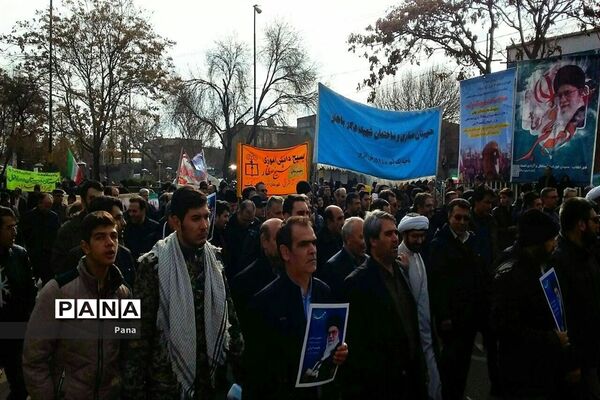 راهپیمایی 22 بهمن ماه در تبریز-2