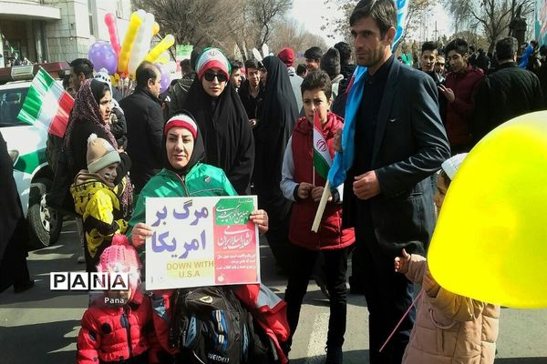 راهپیمایی 22 بهمن ماه در تبریز-2