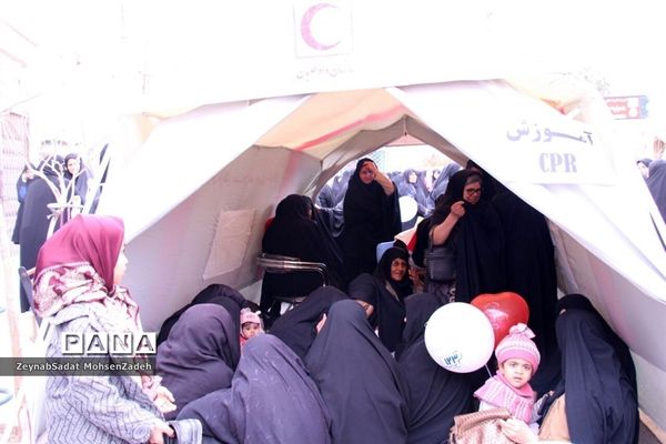 مراسم راهپیمایی 22 بهمن  در شهرستان بشرویه  خراسان جنوبی