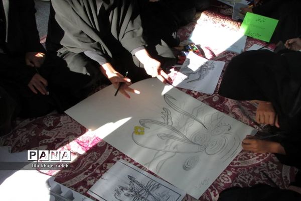 غبار روبی گلزار شهدا شهرستان نی ریز