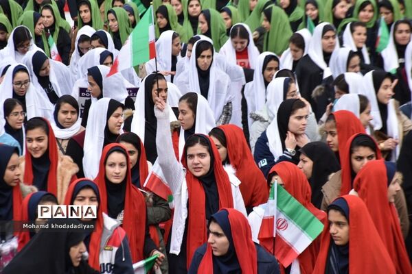 راهپیمایی 22 بهمن در کرمانشاه