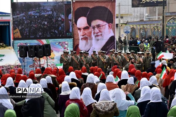 راهپیمایی 22 بهمن در کرمانشاه