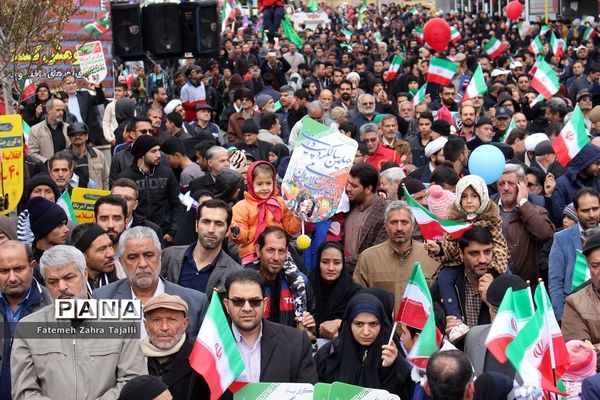 راهپیمایی 22 بهمن در سمنان- 1