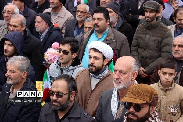 راهپیمایی 22 بهمن در سمنان- 1