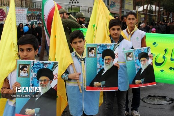 راهپیمایی 22 بهمن در سمنان- 1