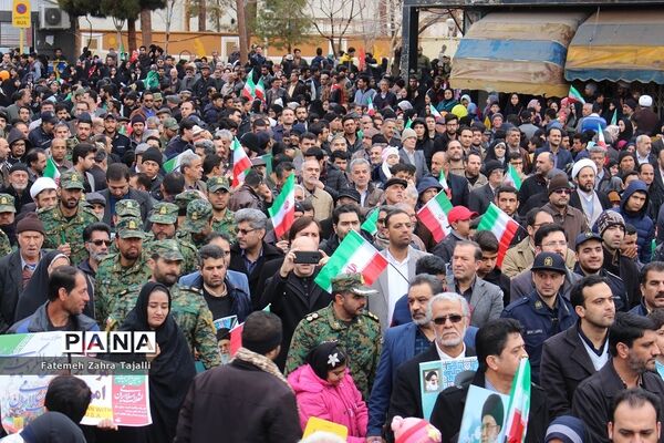 راهپیمایی 22 بهمن در سمنان- 1