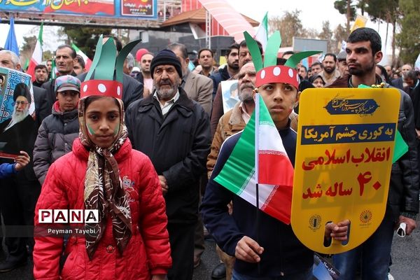 راهپیمایی 22 بهمن در سمنان- 2