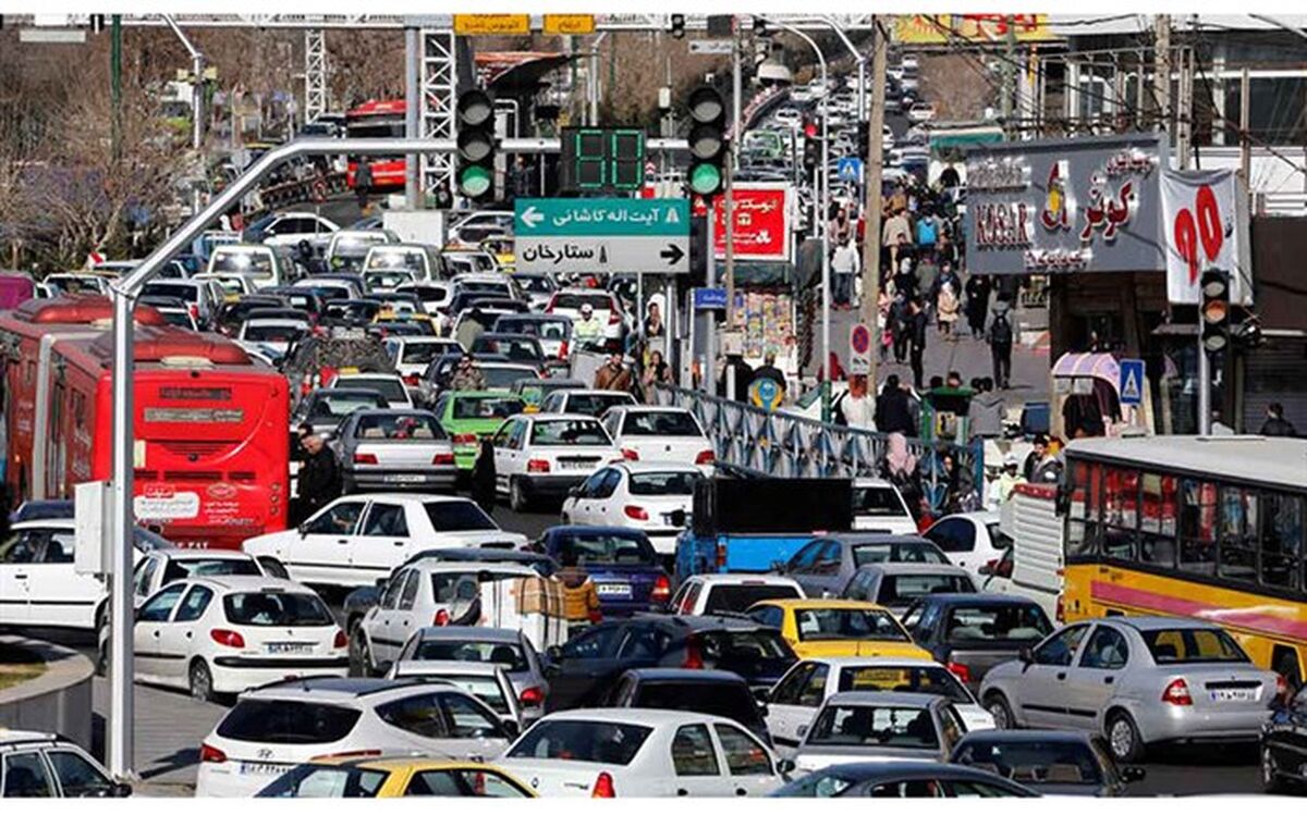 وضع ترافیک صبحگاهی معابر بزرگراهی پایتخت
