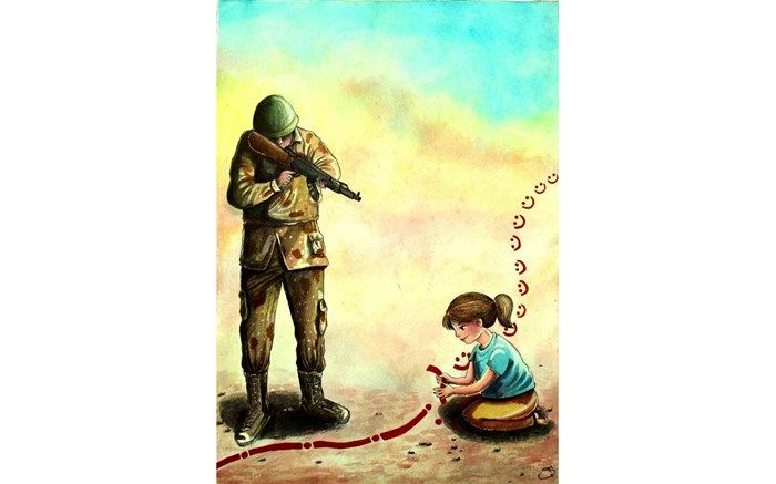 دو موفقیت جهانی برای کارتونیست جوان اهل انزلی